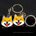 Custom Cute Pet Dog Logo Design Charm Promotional Metal Keychains